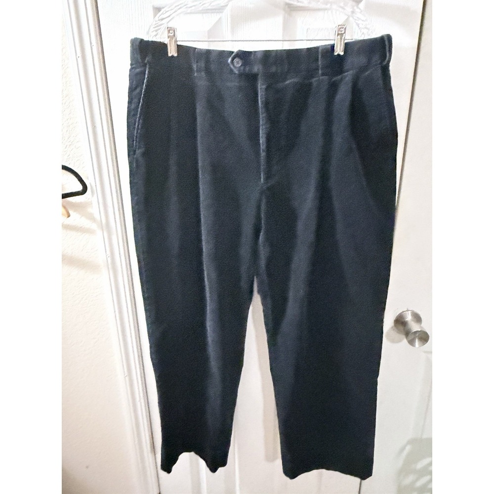 Palm Beach Reflex Corduroy Black Pants 40 reg (measures 40x28)